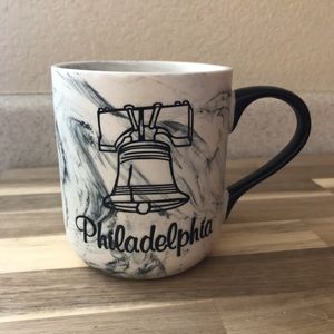 Philadelphia Souvenir Marble Mug Liberty Bell
